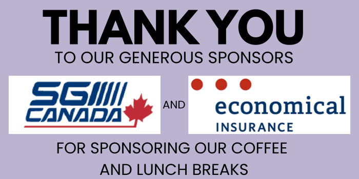 Thank you to our sponsors
